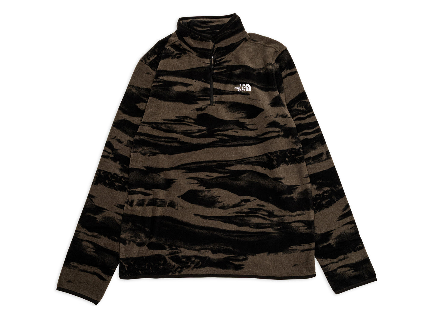 The North Face Glacier Fleece 1/4 Zip in New Taupe