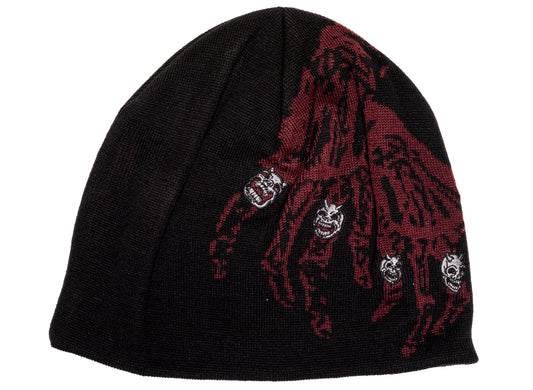 Thug Club TC Bone Cross Beanie in Black