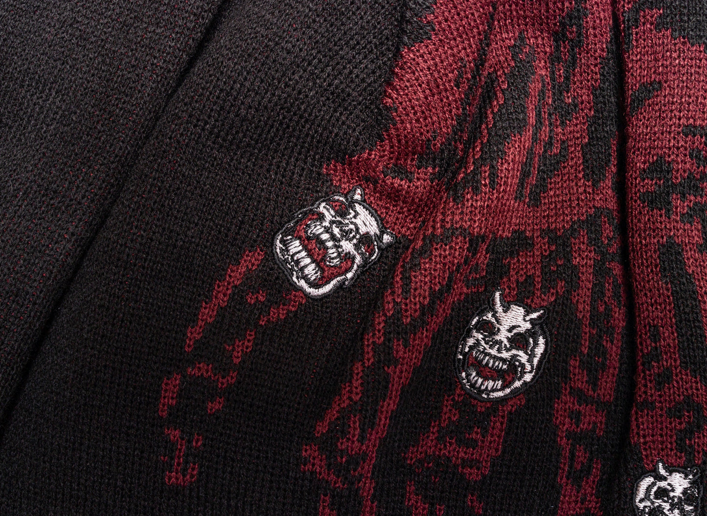 Thug Club TC Bone Cross Beanie in Black