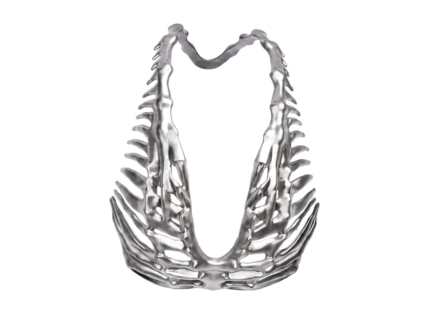 Thug Club TC Bone Half Mask in Silver