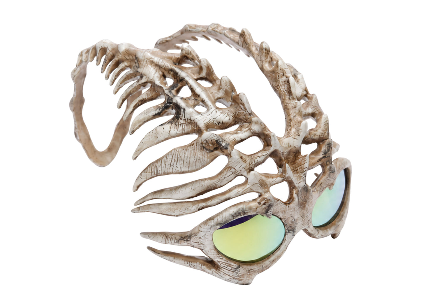 Thug Club TC Bone Half Mask in White
