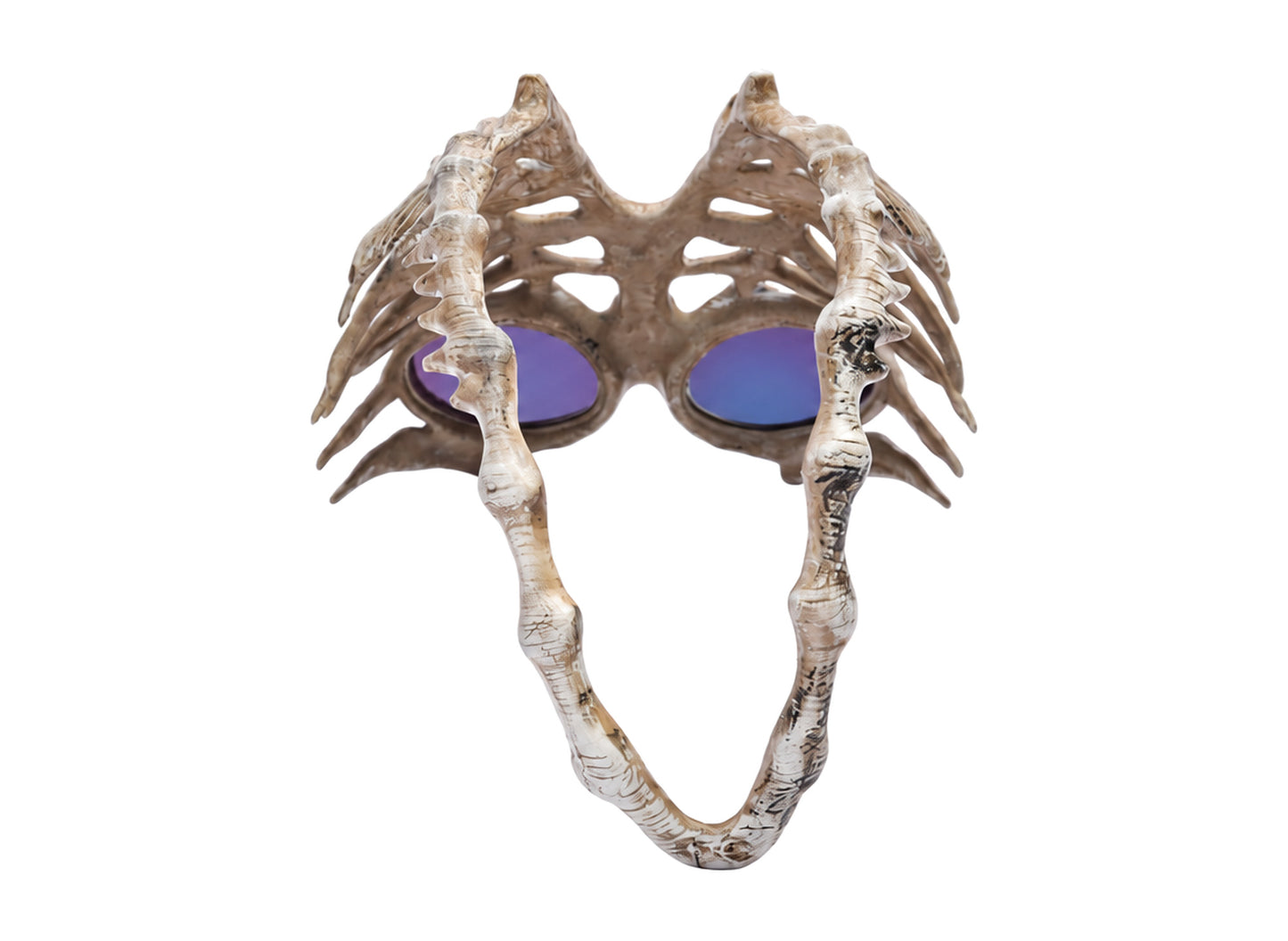 Thug Club TC Bone Half Mask in White
