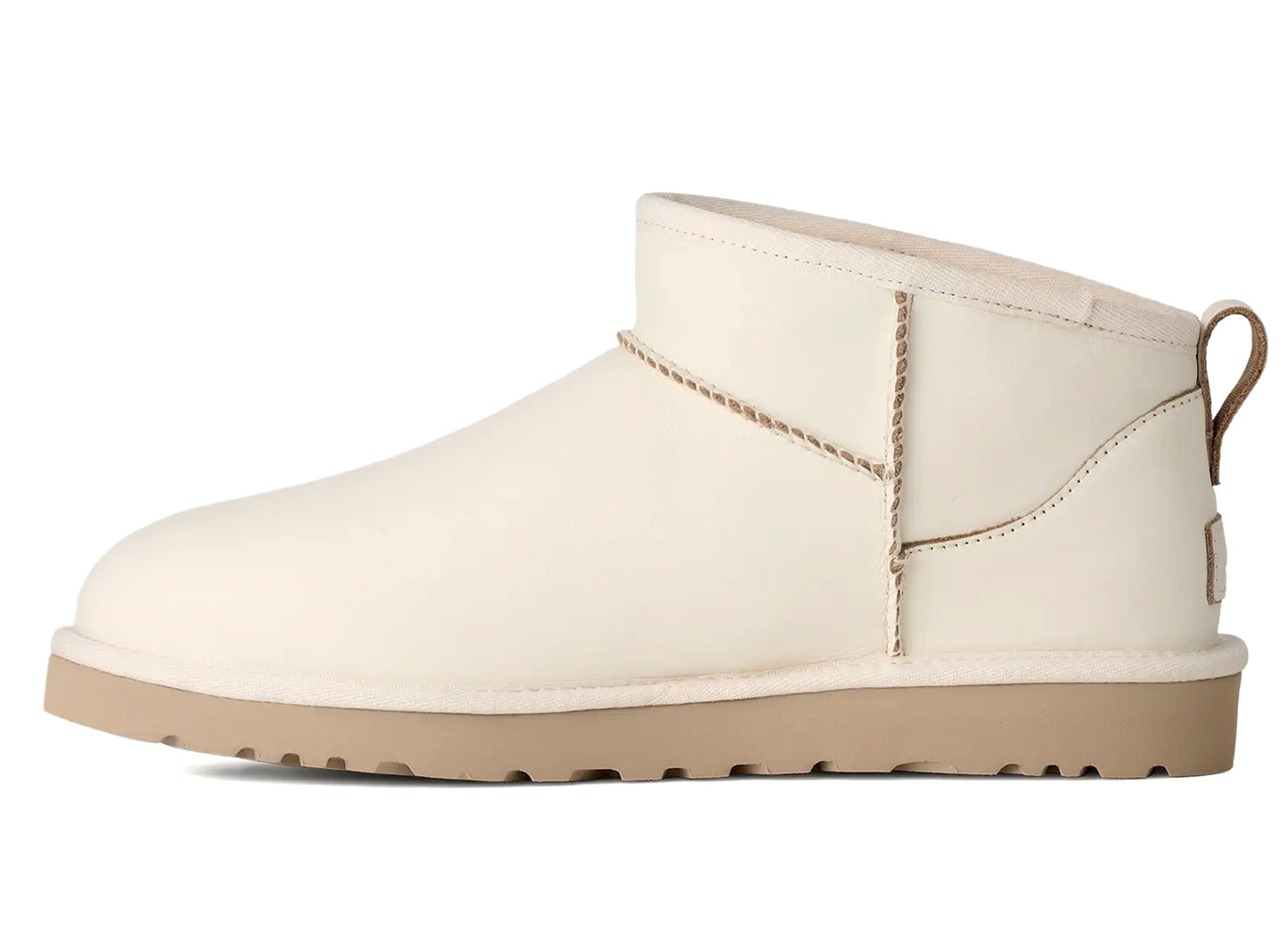 Ugg Classic Ultra Mini Contrast in Jasmine / White Pepper — view 3