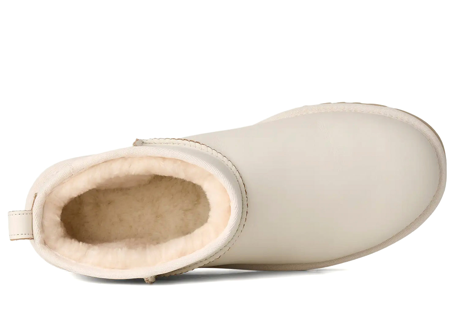Ugg Classic Ultra Mini Contrast in Jasmine / White Pepper — view 4
