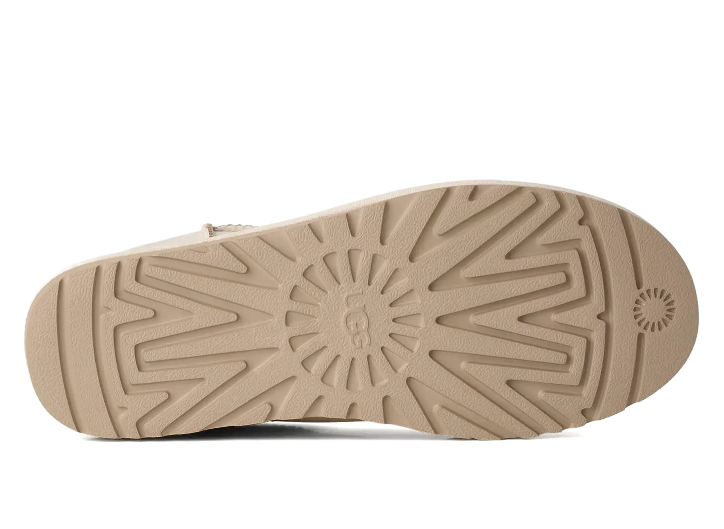 Ugg Classic Ultra Mini Contrast in Jasmine / White Pepper — view 5