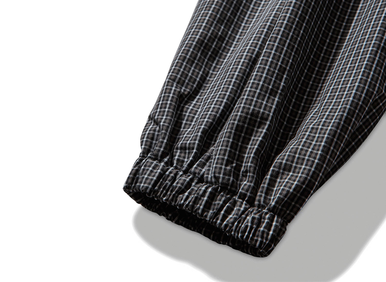 Umbro Gingham Masked Shirt in Coffee Brown — view 4