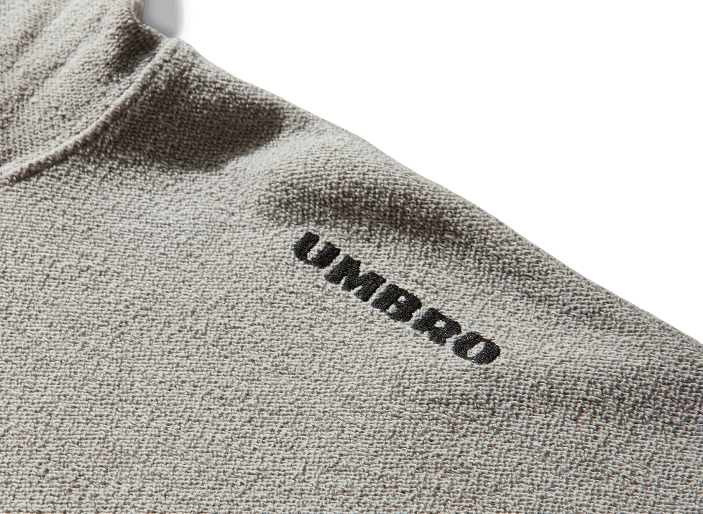 Umbro Lasered Masked Hoodie in Light Grey — view 3