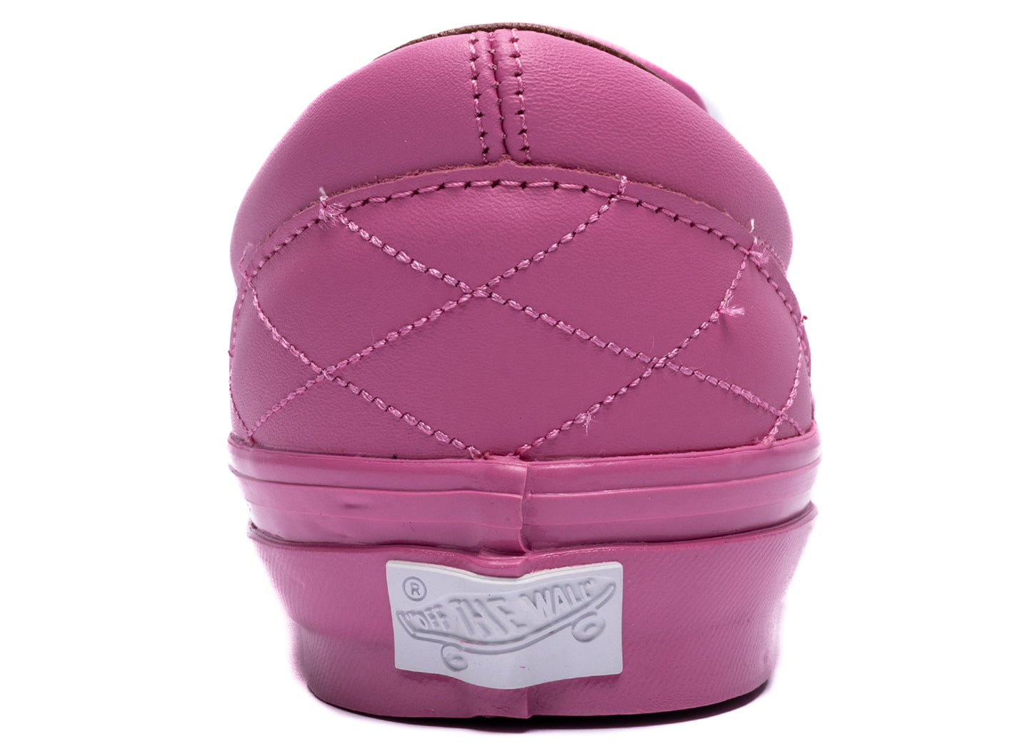 Vans LX Classic Slip-On 98 Quilted Leather in Pink — view 2