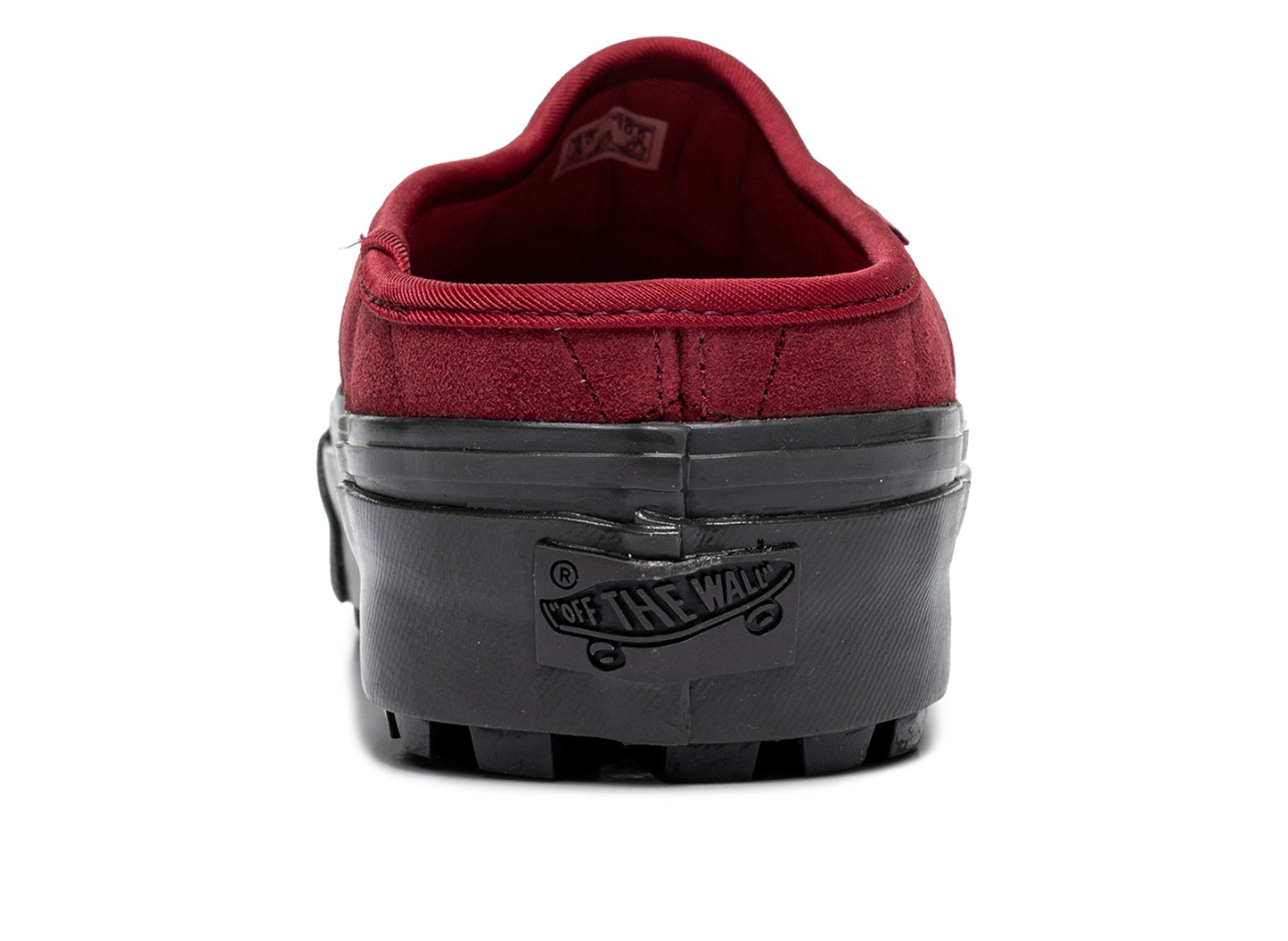 Vans LX Mule Style 17 in Suede Bordeaux — view 2