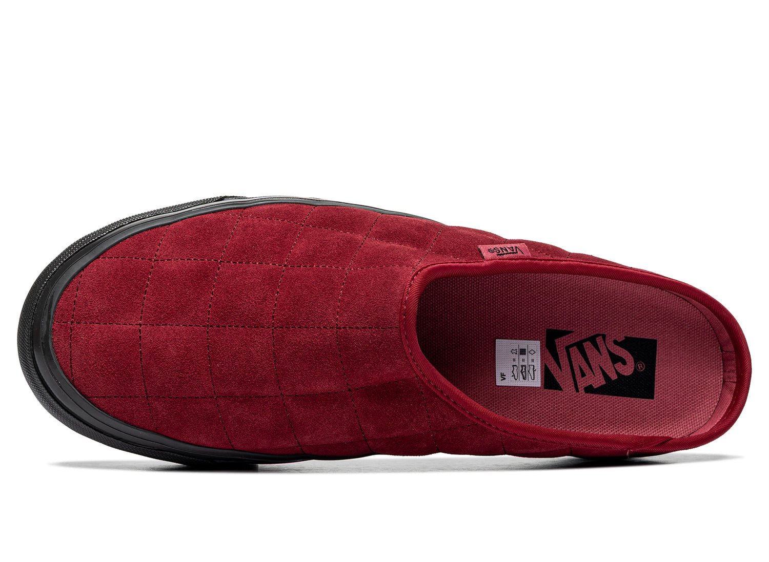Vans LX Mule Style 17 in Suede Bordeaux — view 4