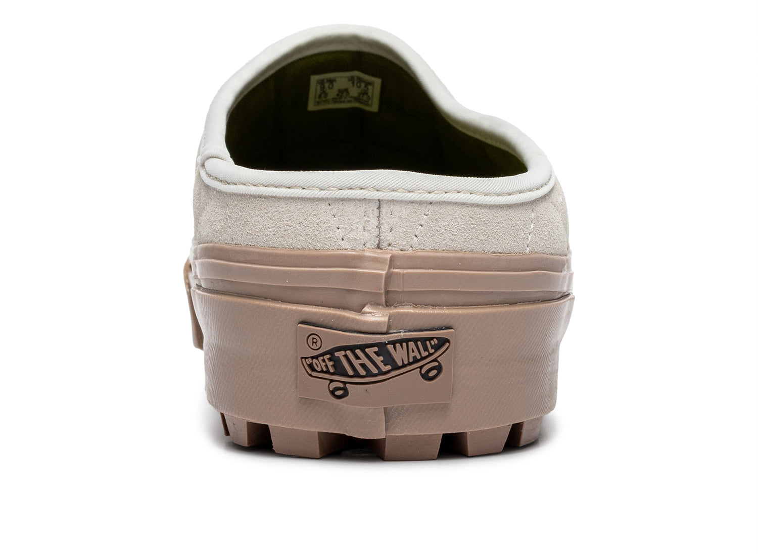 Vans LX Mule Style 17 in Suede Egret — view 2