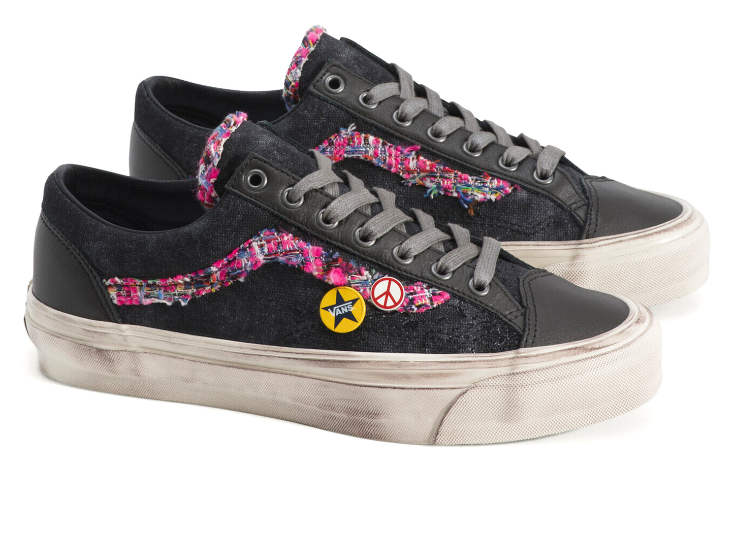 Vans Old Skool 36 LX "Souvenir" in Faded Black