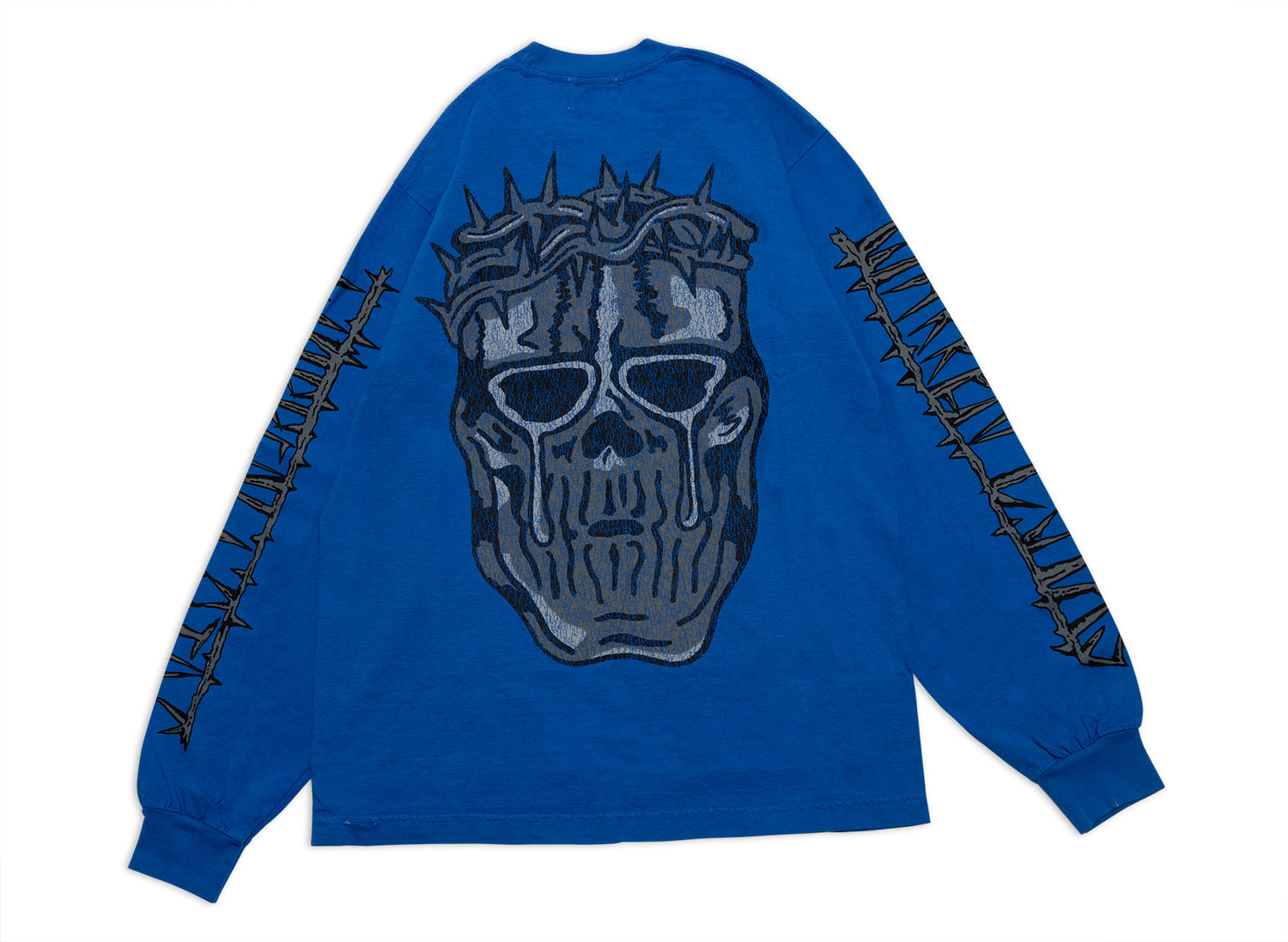 Warren Lotas Bridge of Thorns Longsleeve in Blue — view 3