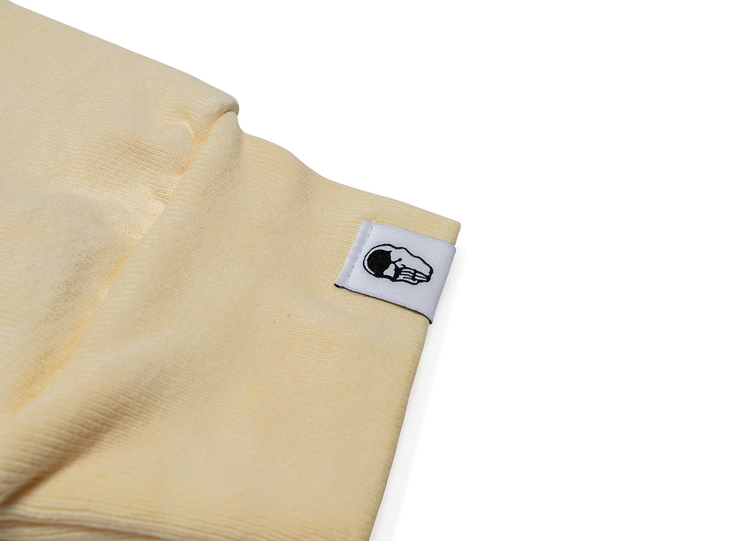 Warren Lotas Five Guns Dip Dye Hoodie in Tan Orange Gradient — view 2
