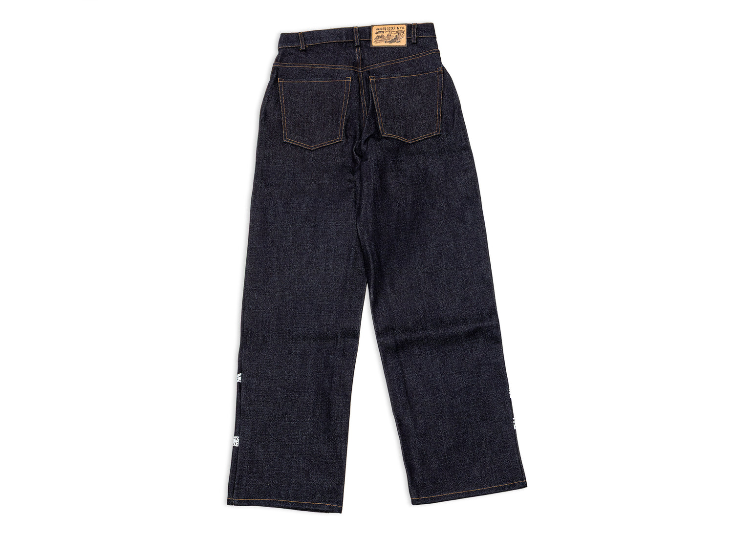 Warren Lotas Sabata 2.0 Denim Pants — view 2