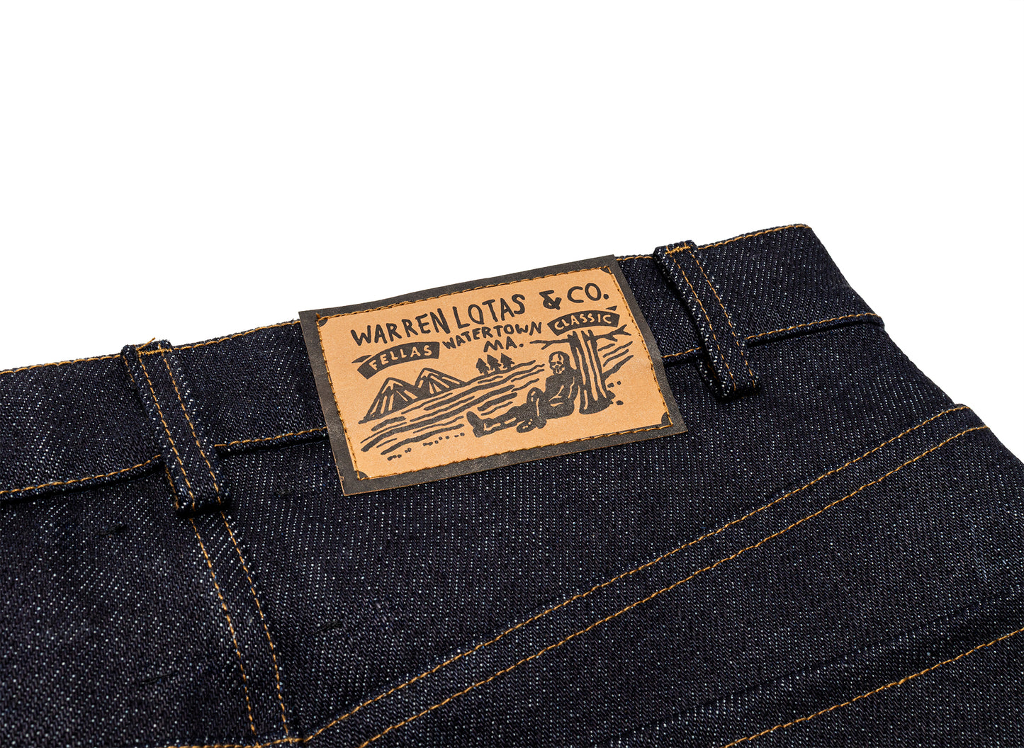 Warren Lotas Sabata 2.0 Denim Pants — view 4