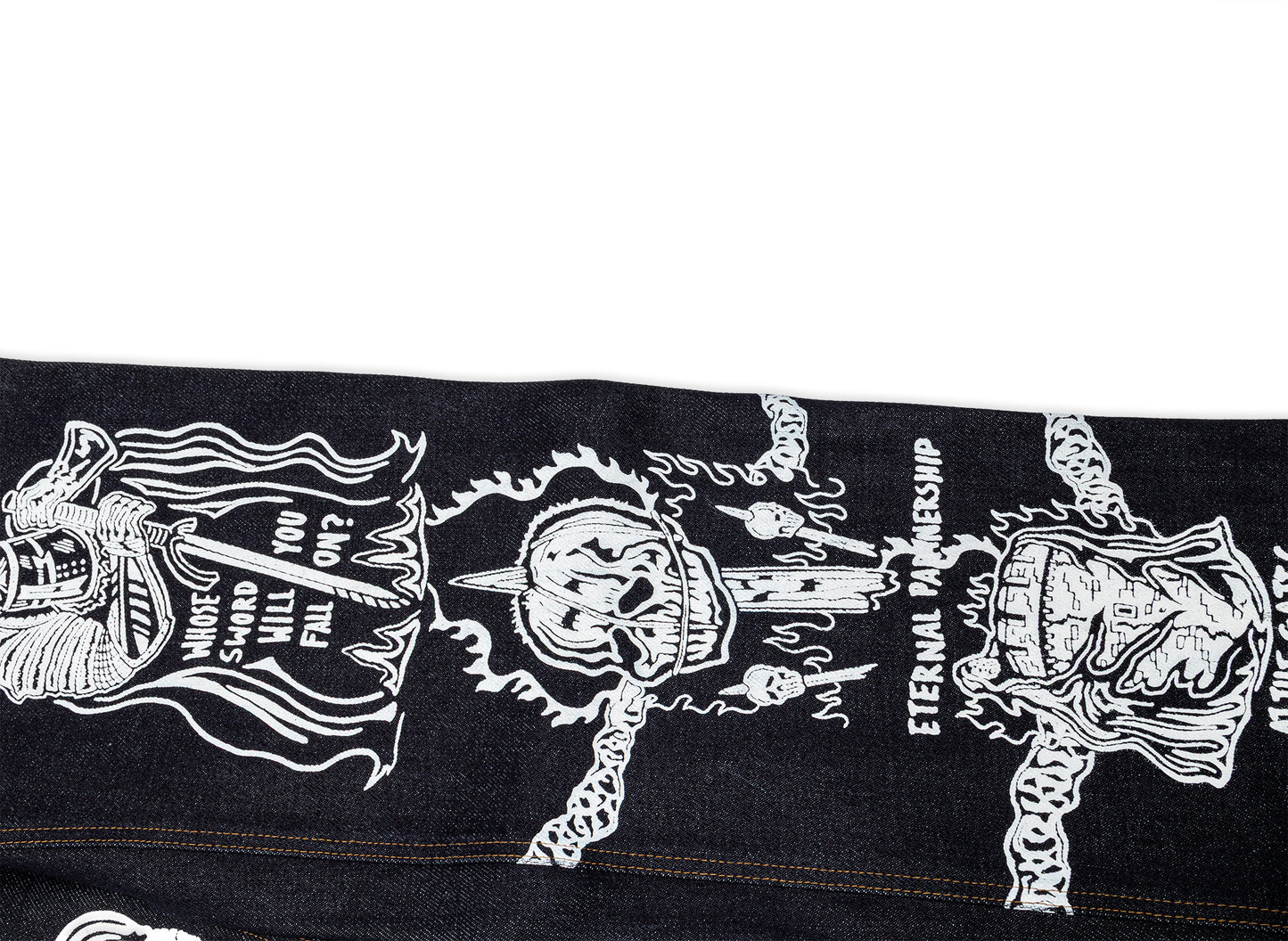 Warren Lotas Sabata 2.0 Denim Pants — view 5