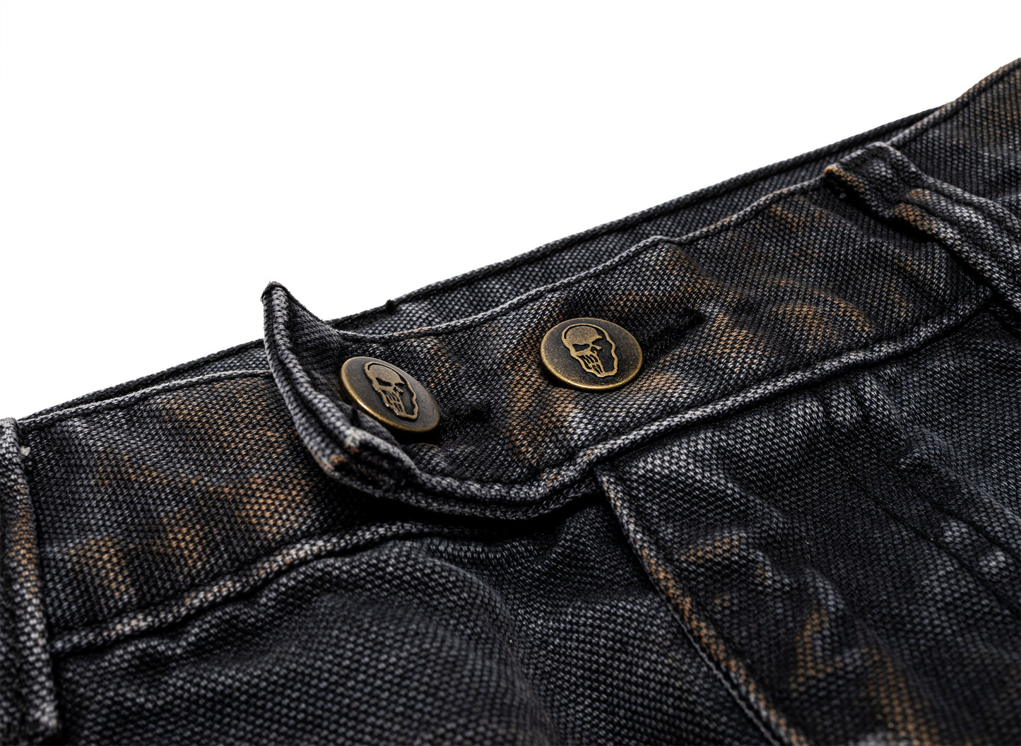 Warren Lotas Stained Biker Pants — view 3