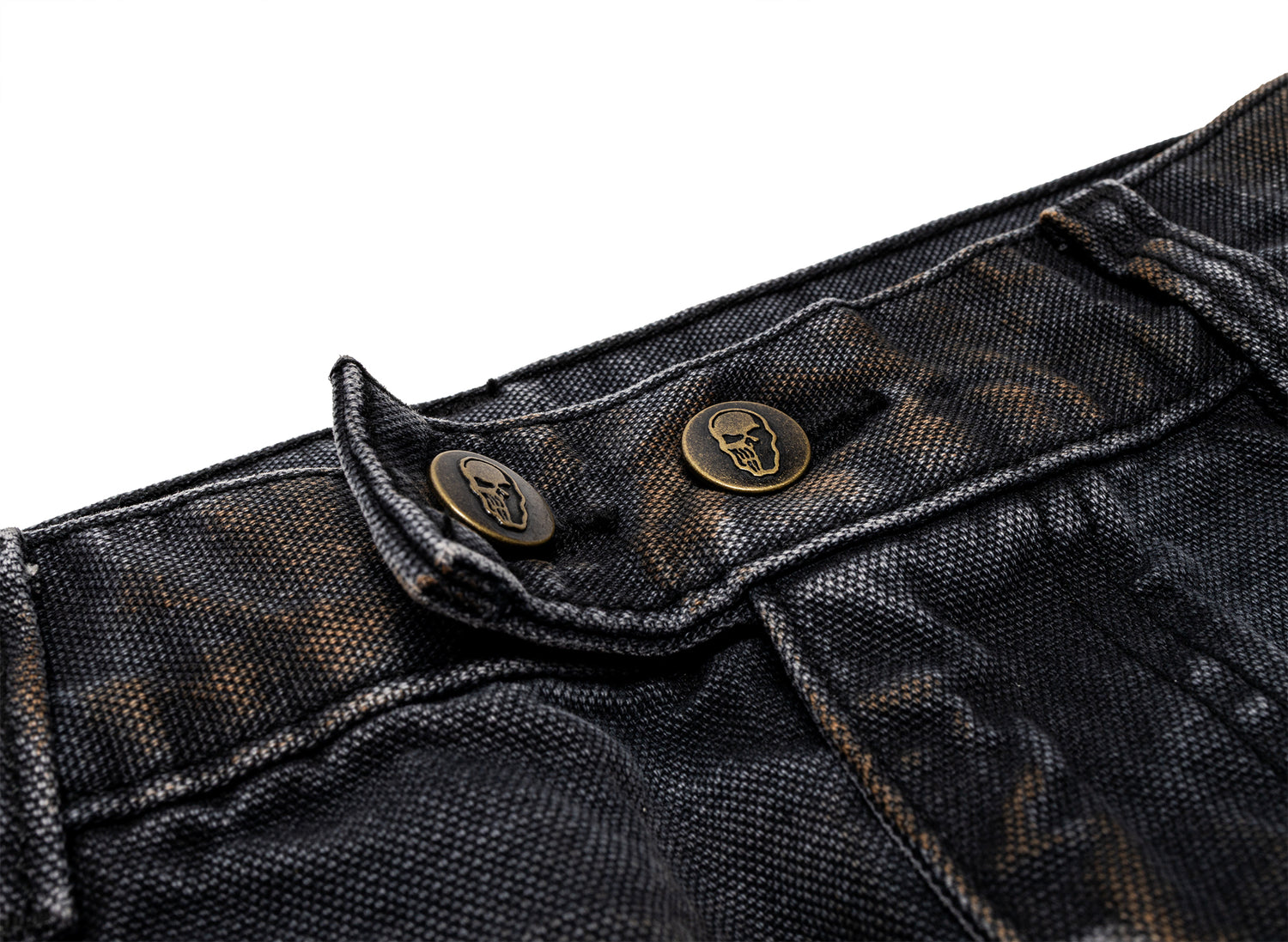 Warren Lotas Stained Biker Pants — view 3