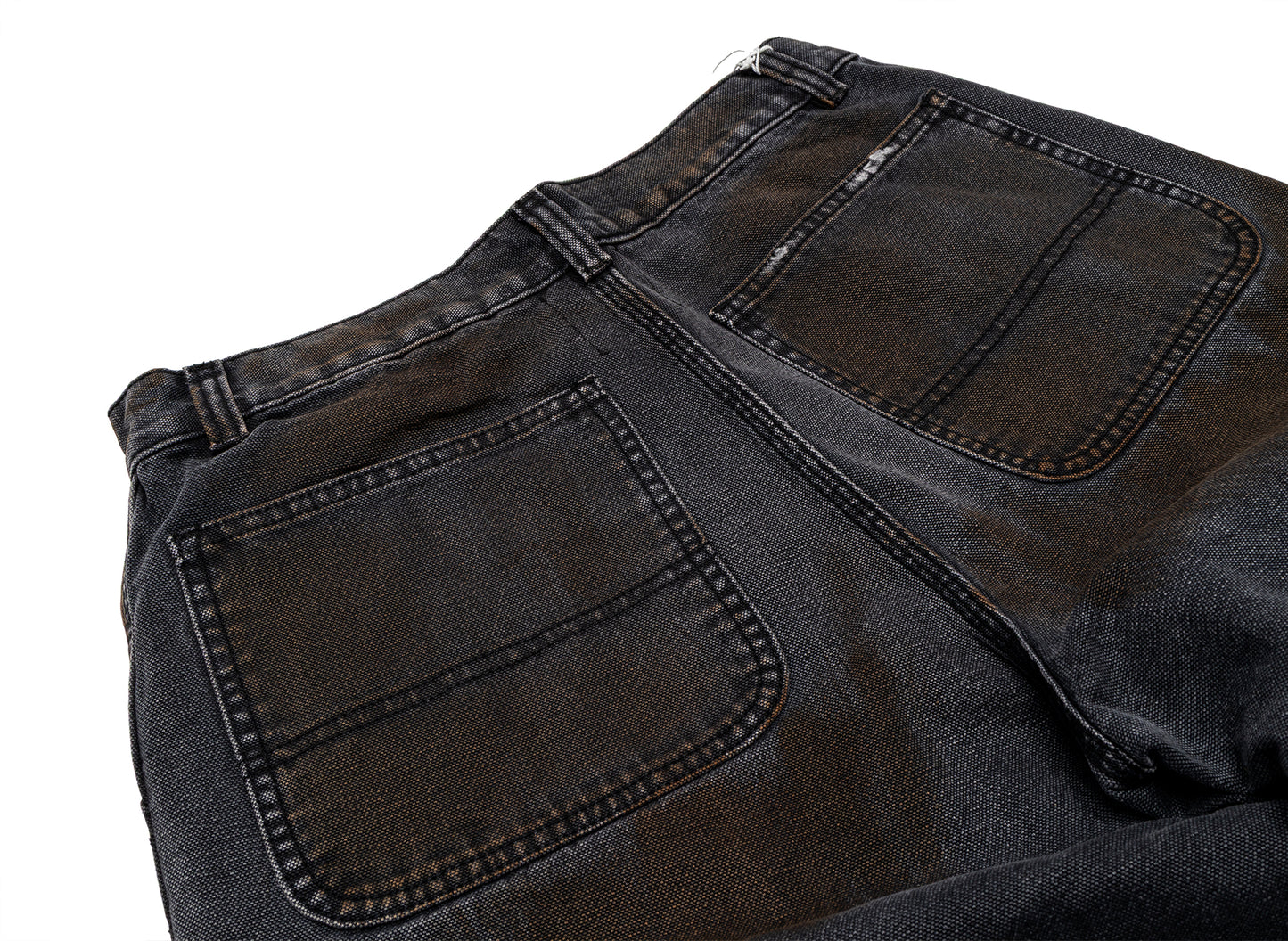 Warren Lotas Stained Biker Pants — view 4