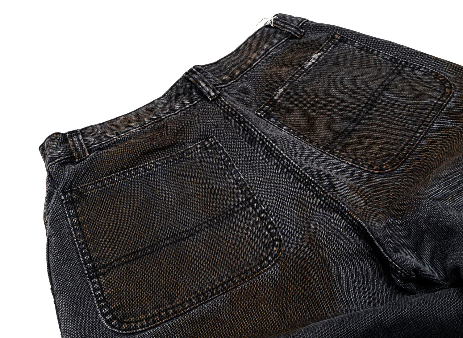 Warren Lotas Stained Biker Pants — view 4