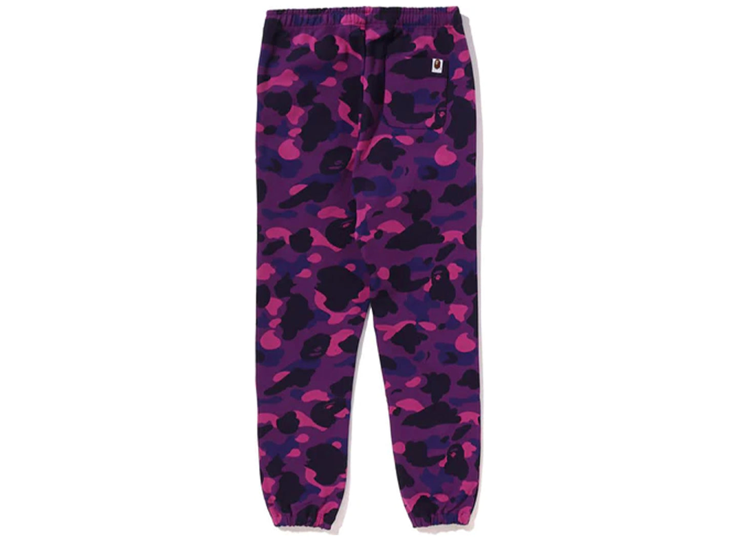Women's A Bathing Ape Color Camo Sweatpants in Purple - view 2