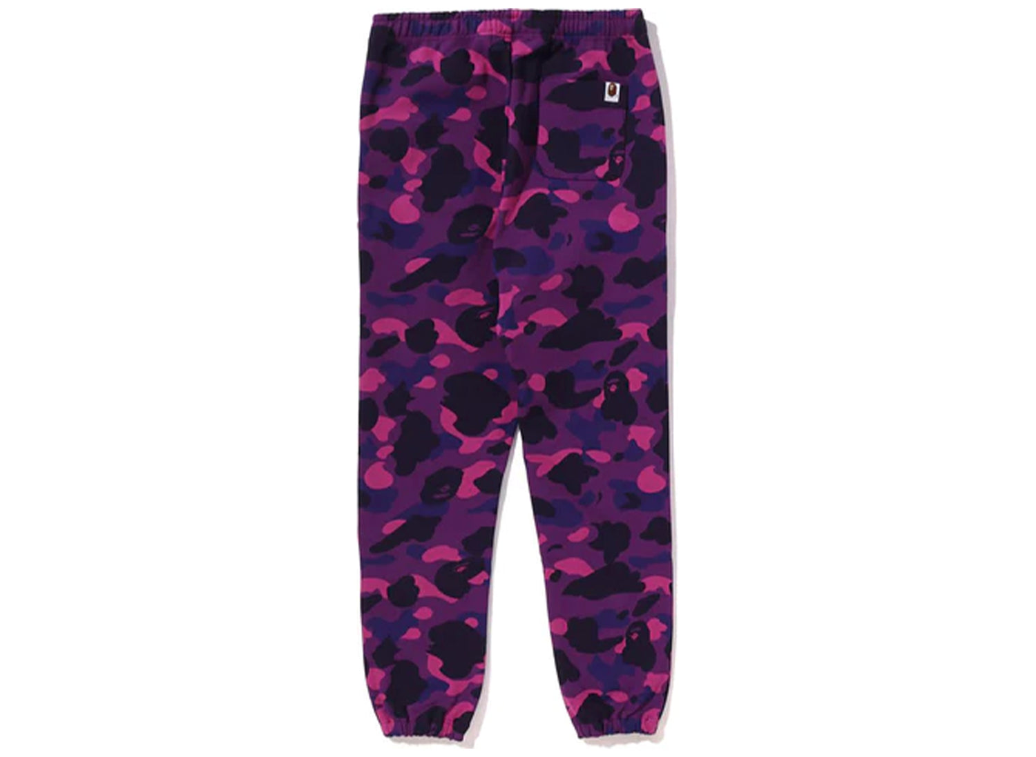 Women's A Bathing Ape Color Camo Sweatpants in Purple - view 2