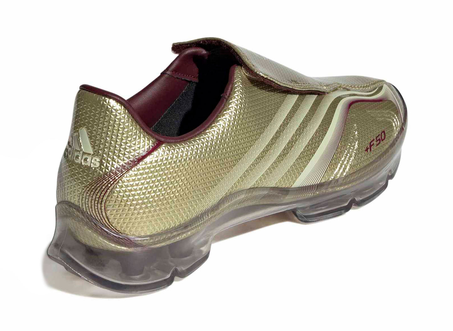 Women's Adidas F50 Adiframe in Gold Metallic — view 2