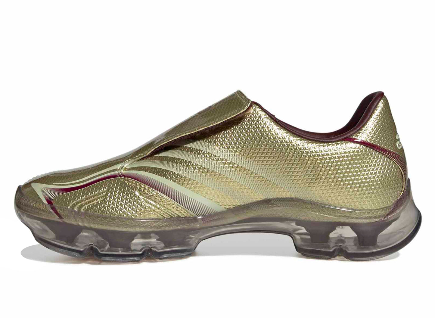 Women's Adidas F50 Adiframe in Gold Metallic — view 3