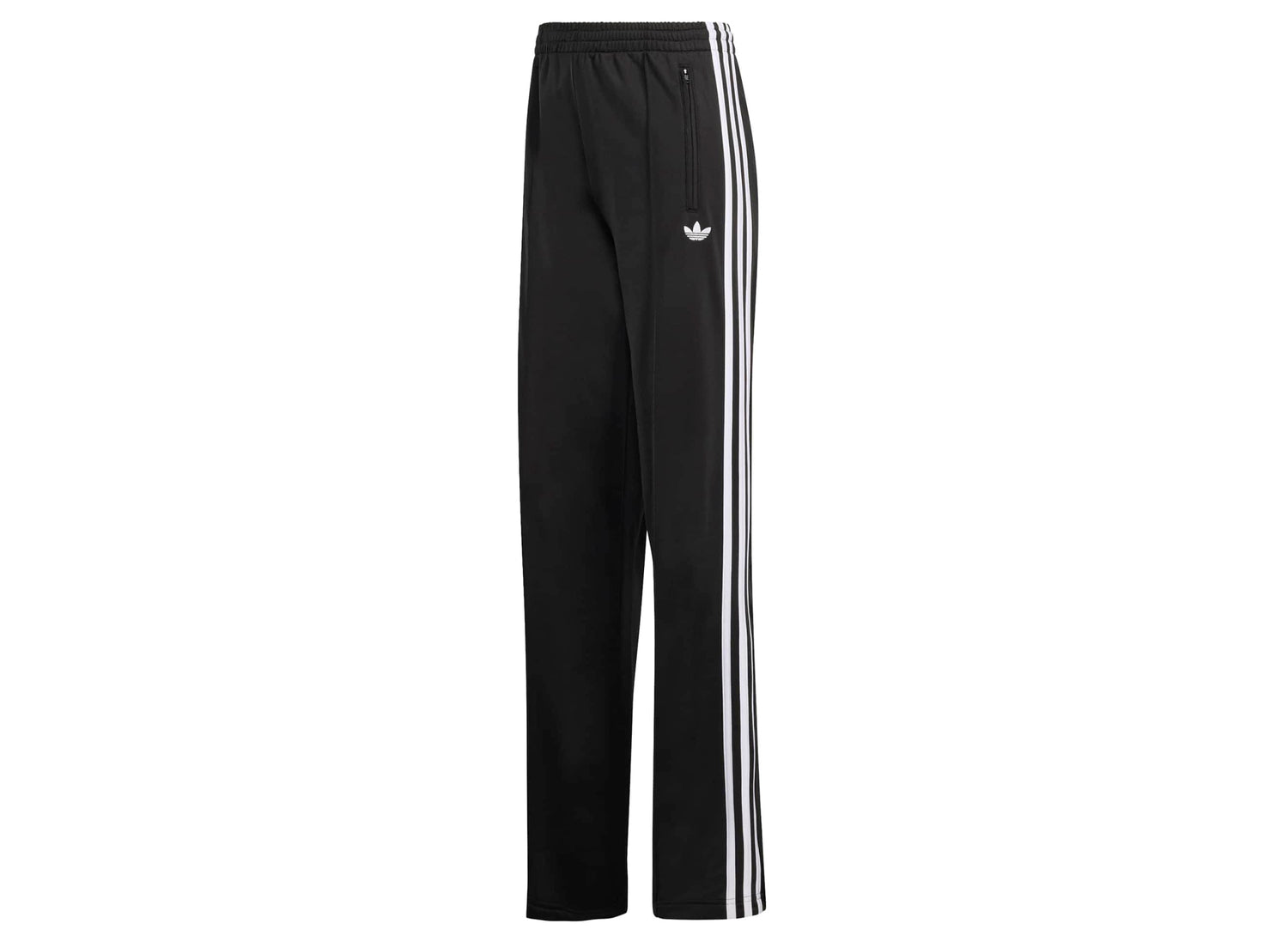 Women's Adidas Firebird Loose Track Pants in Black / White