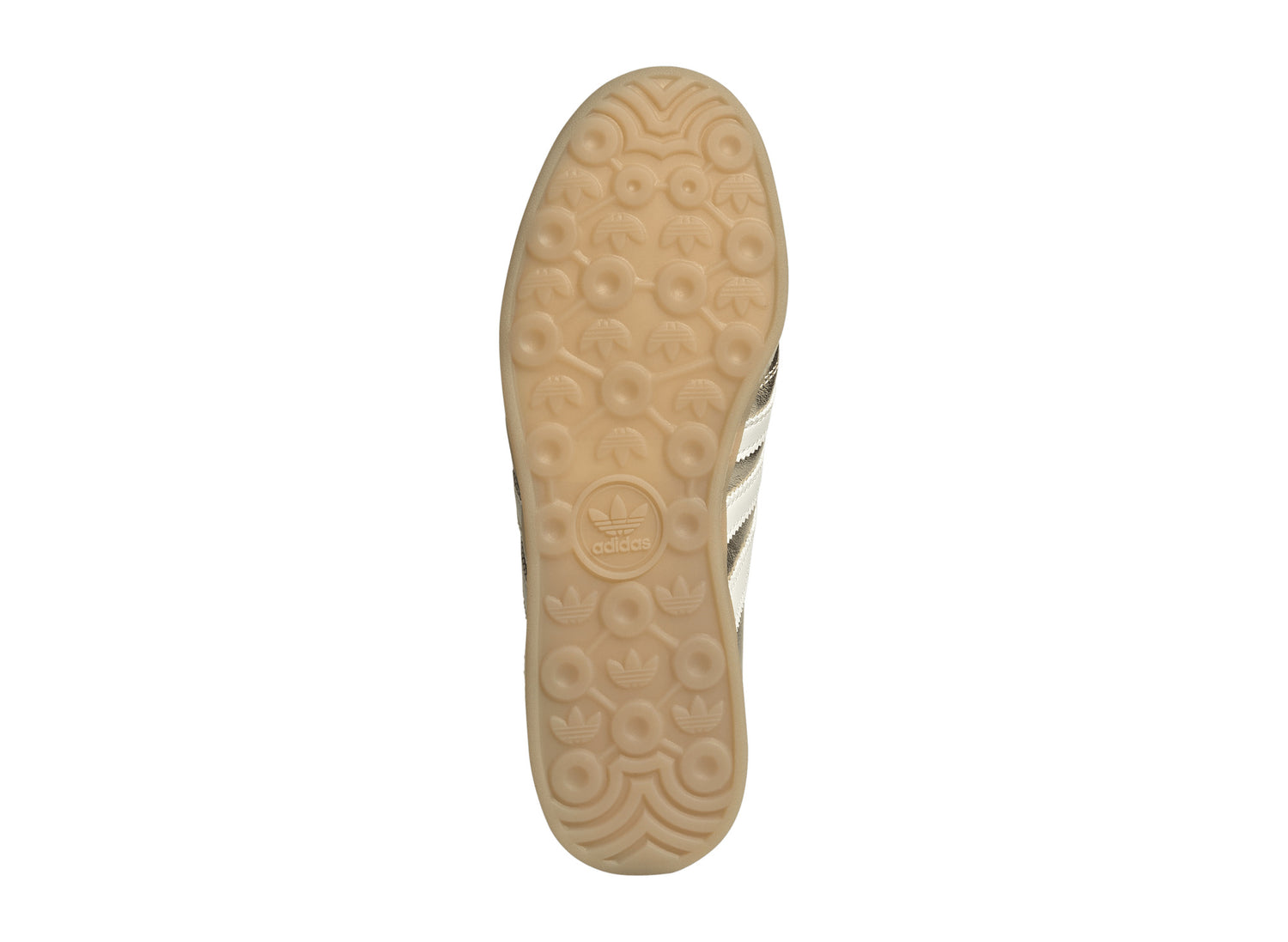 Women's Adidas Gazelle Lo Pro in Gold Metallic / Off White - view 6