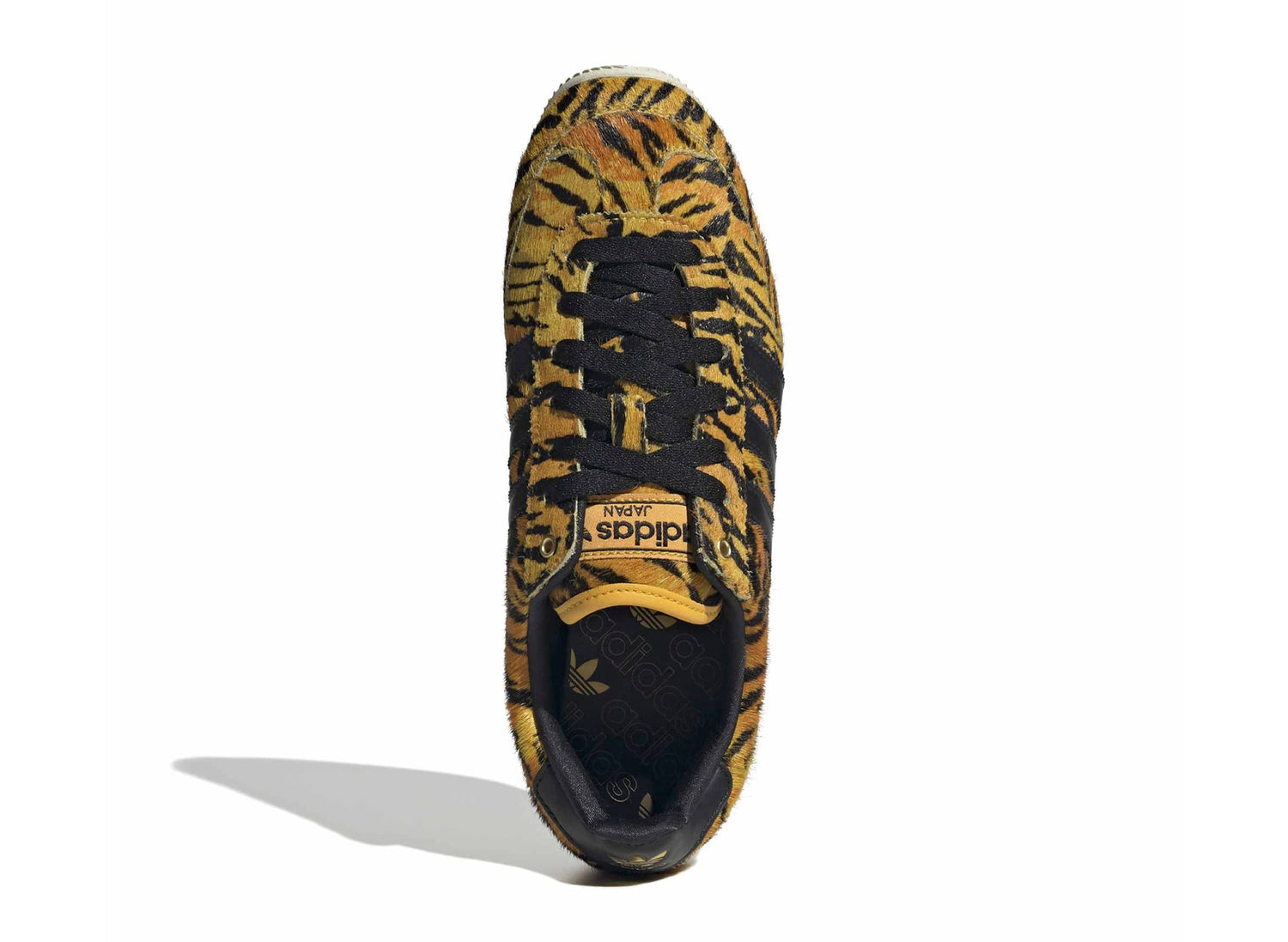Women's Adidas Japan in Yellow / Core Black — view 4