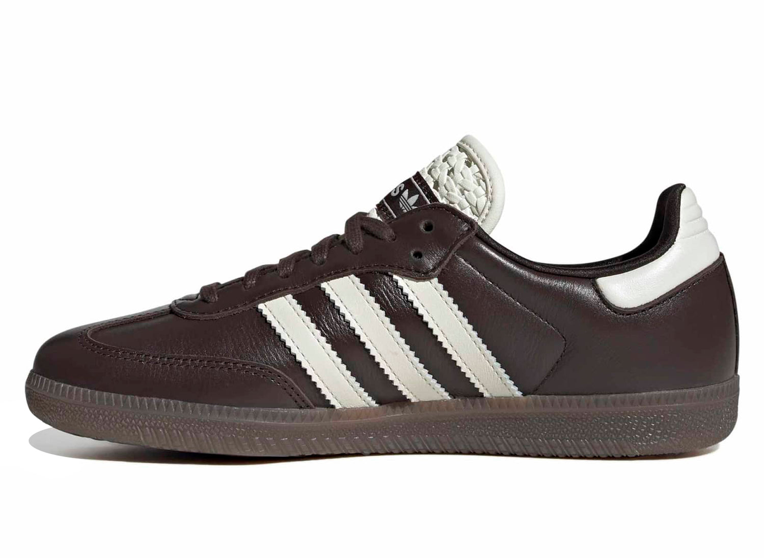 Women's Adidas Samba OG in Aurora Coffee / Off White — view 3