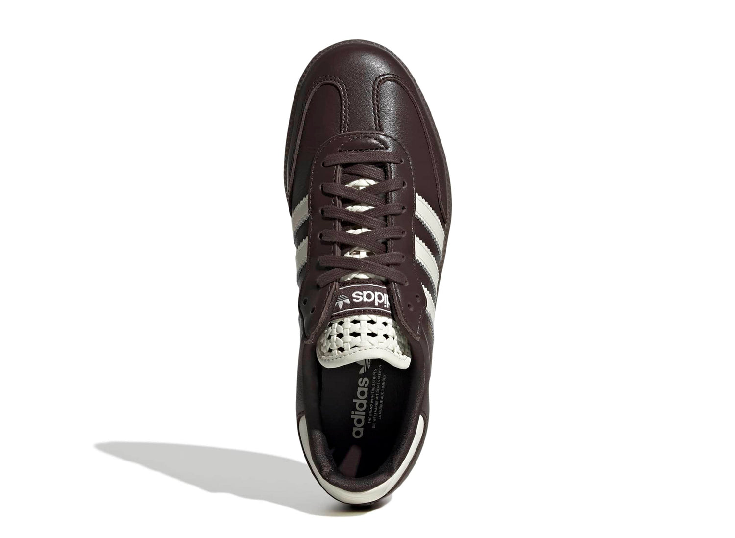 Women's Adidas Samba OG in Aurora Coffee / Off White — view 4