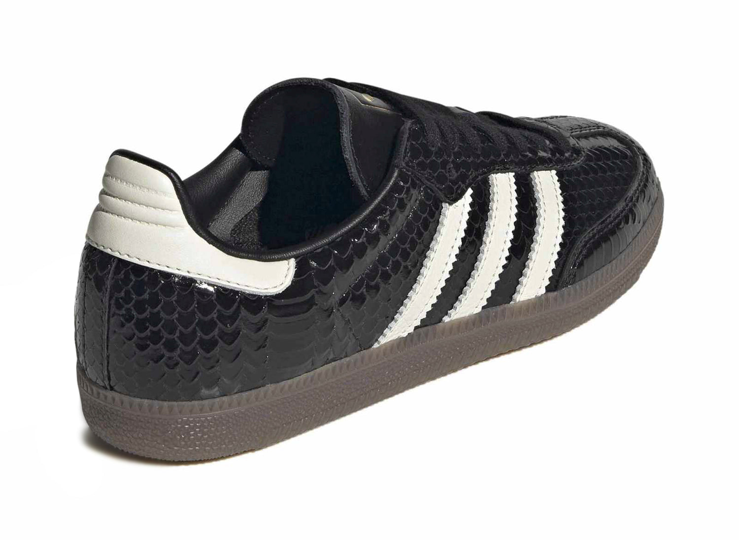 Women's Adidas Samba OG in Core Black / Off White — view 2