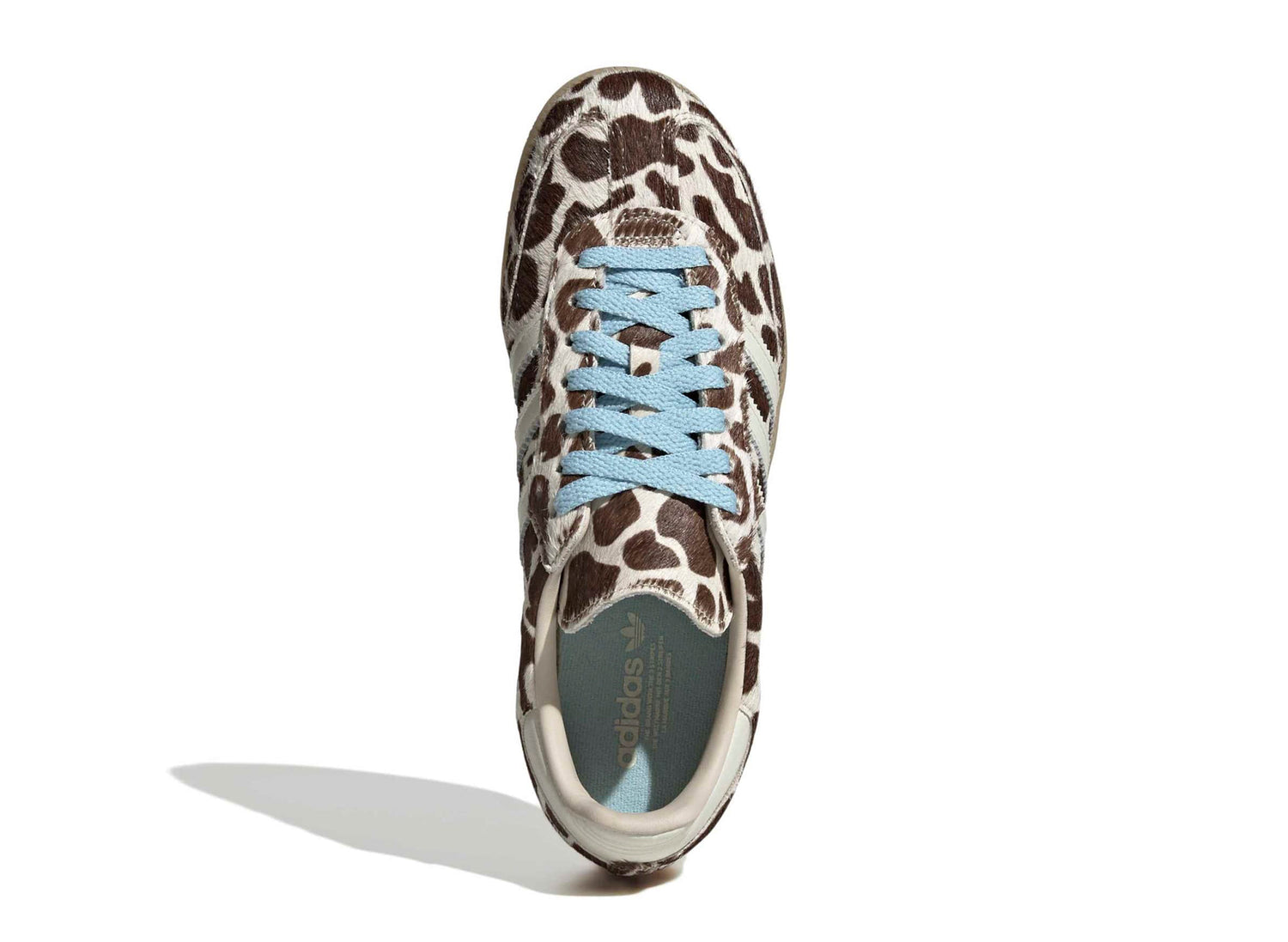 Women's Adidas Samba OG in Crystal Linen / Ivory — view 4