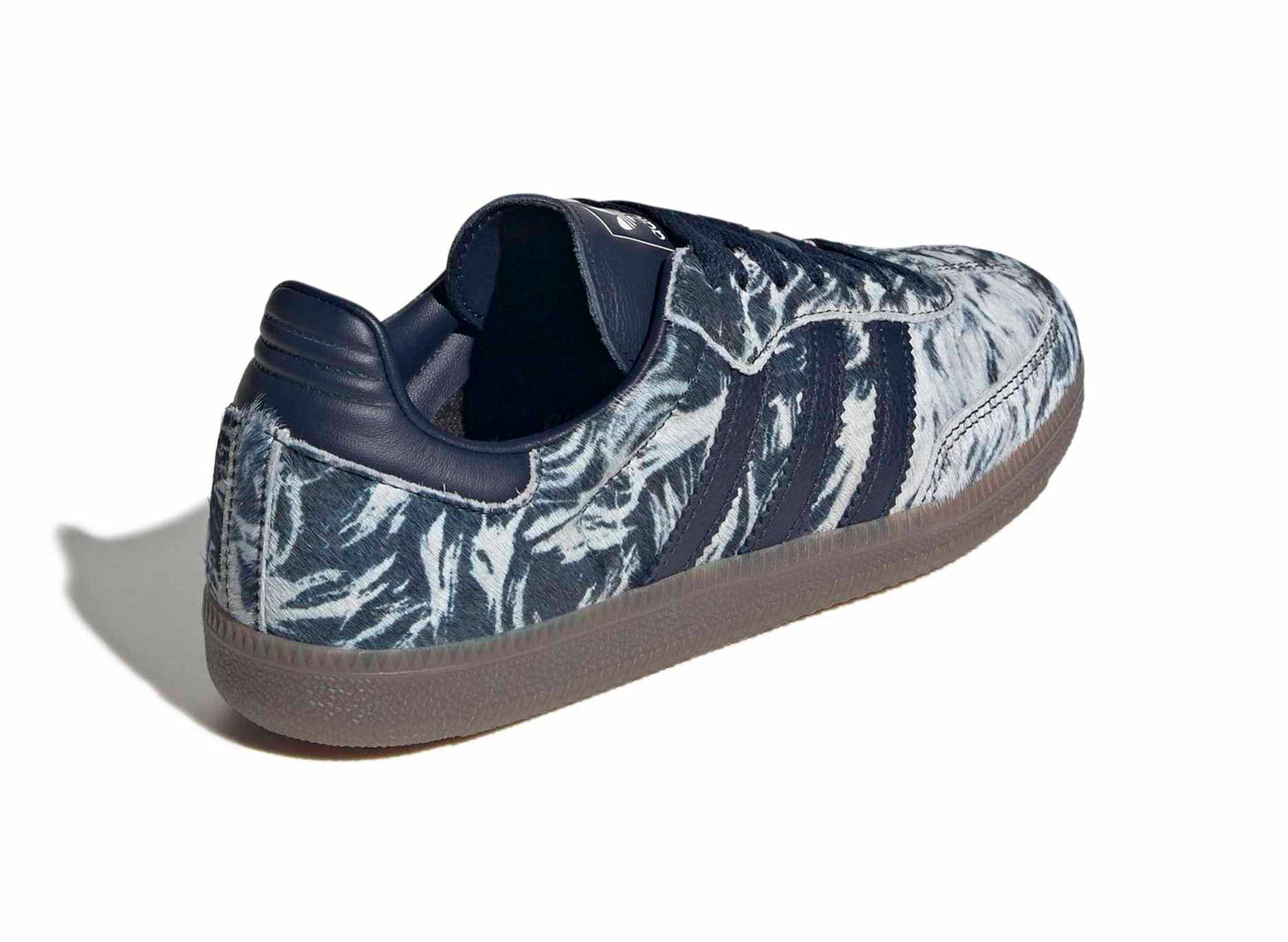 Women's Adidas Samba OG in Night Indigo / Off White — view 2