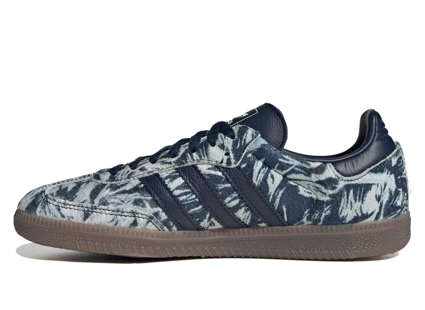 Women's Adidas Samba OG in Night Indigo / Off White — view 3