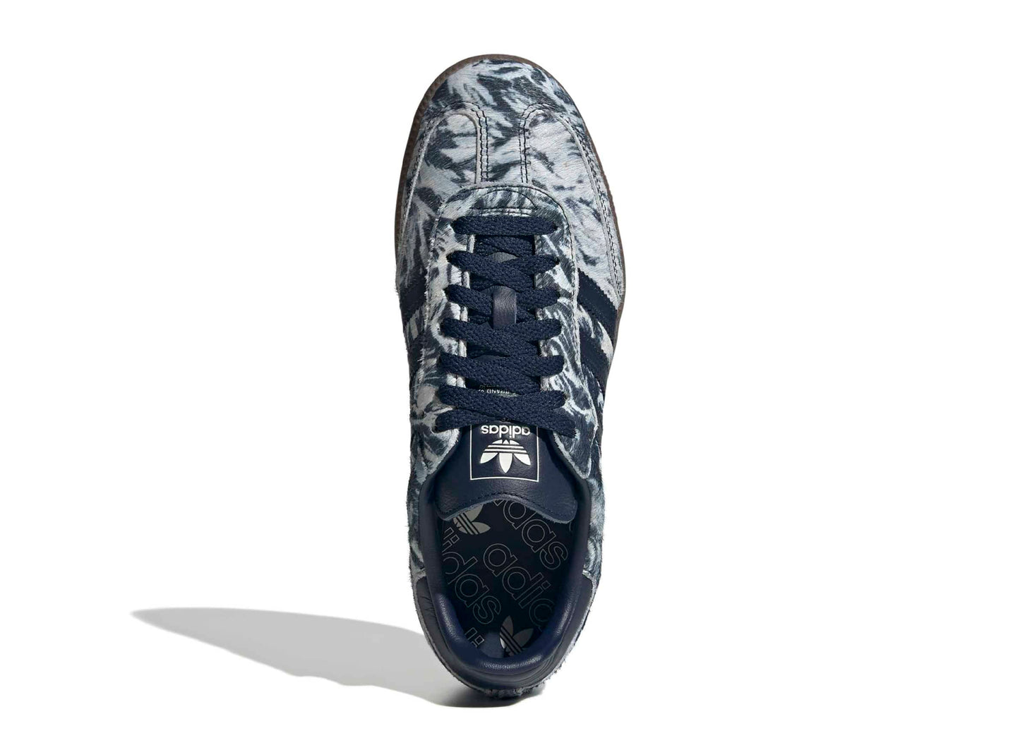 Women's Adidas Samba OG in Night Indigo / Off White — view 4