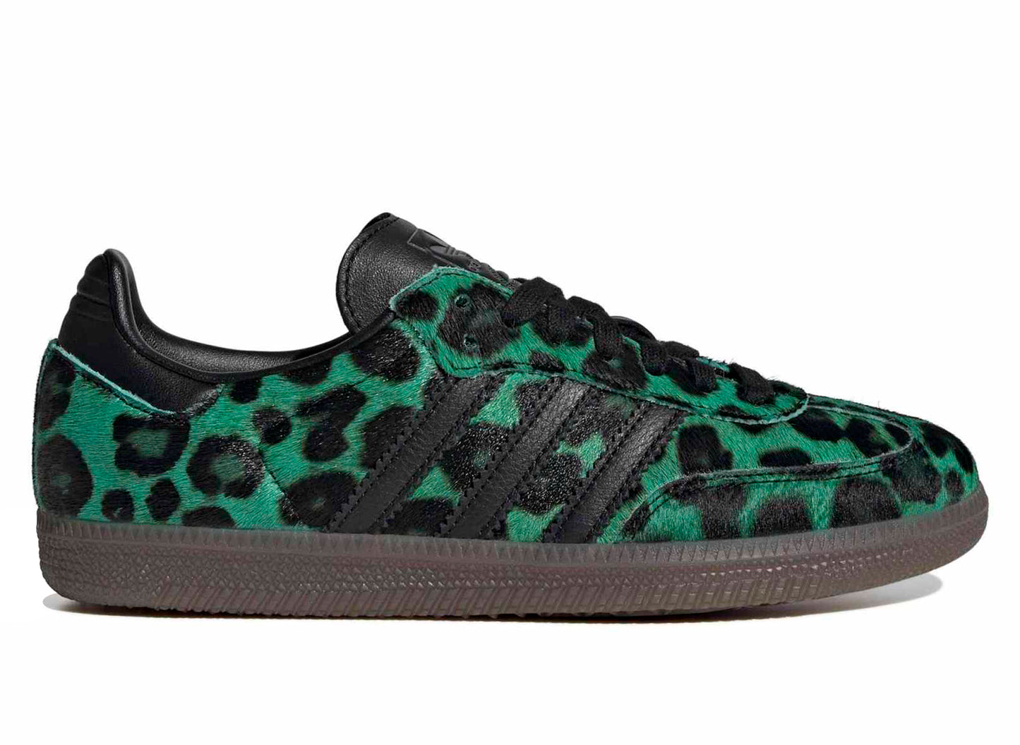 Women's Adidas Samba OG in Semi Scream Green / Core Black