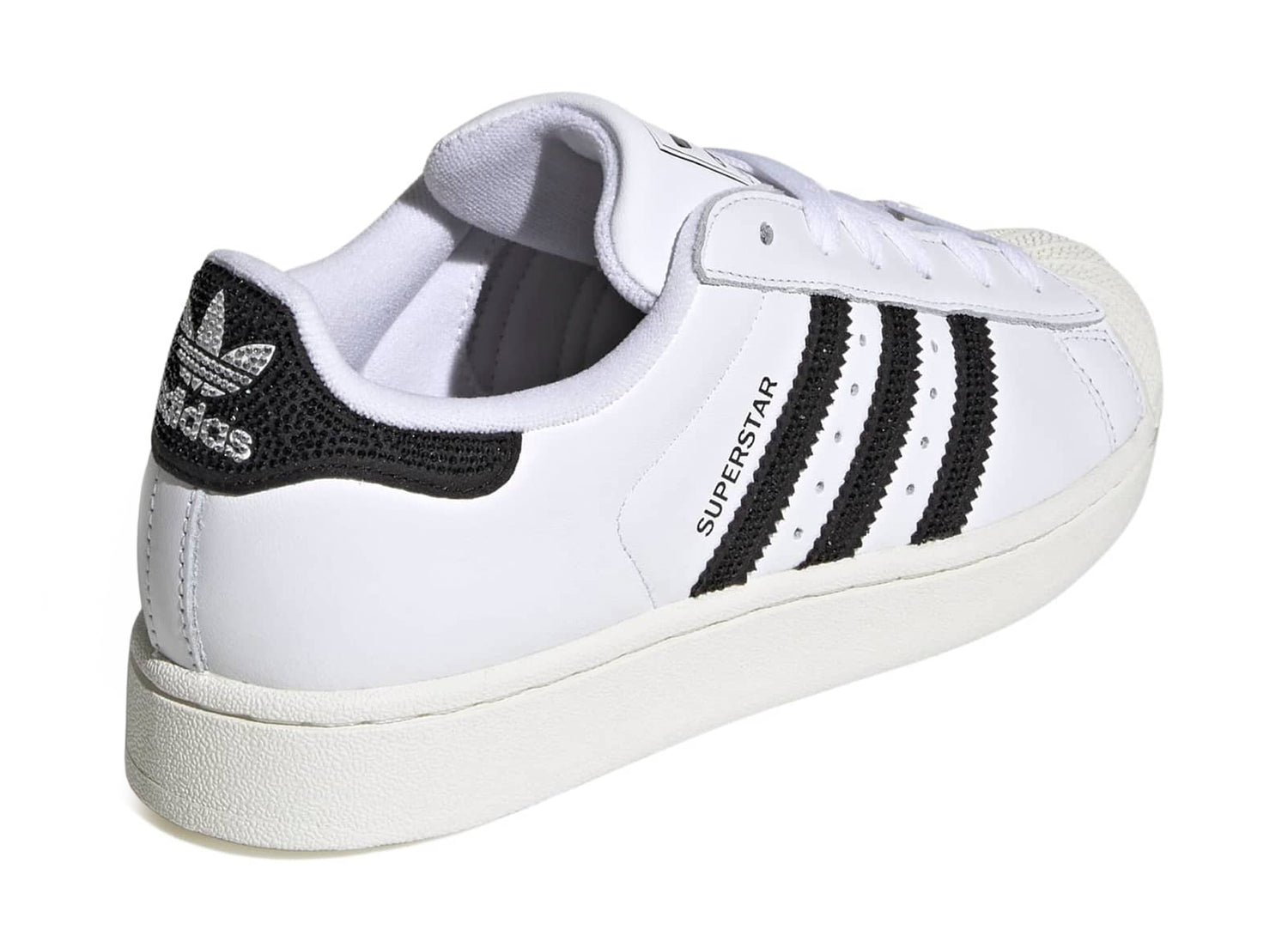 Women's Adidas Superstar II in Footwear White — view 2