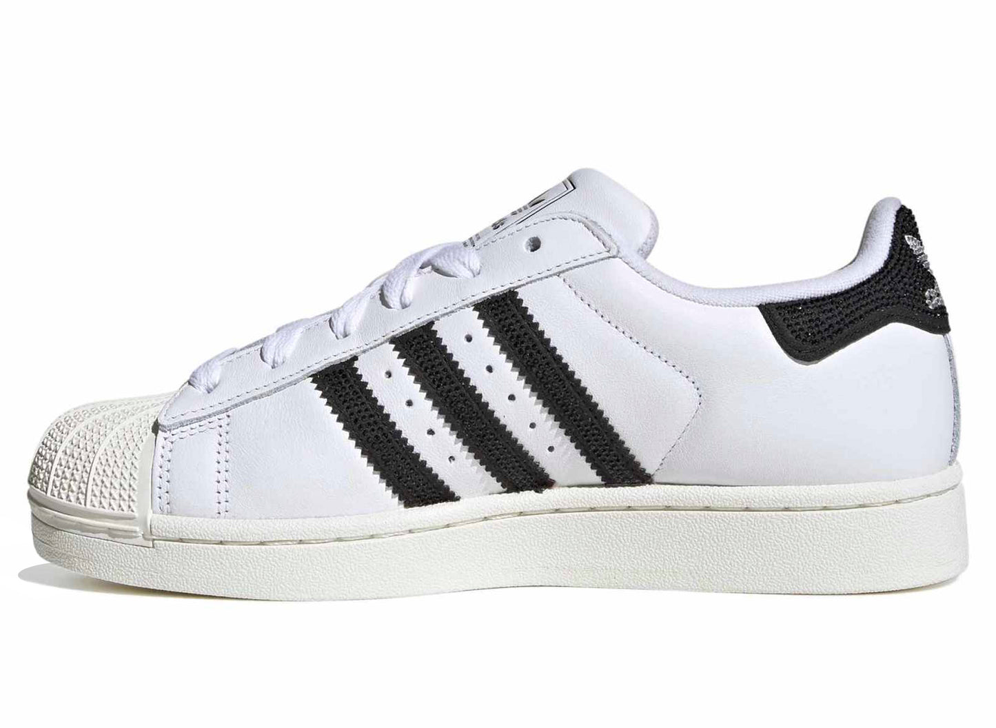 Women's Adidas Superstar II in Footwear White — view 3