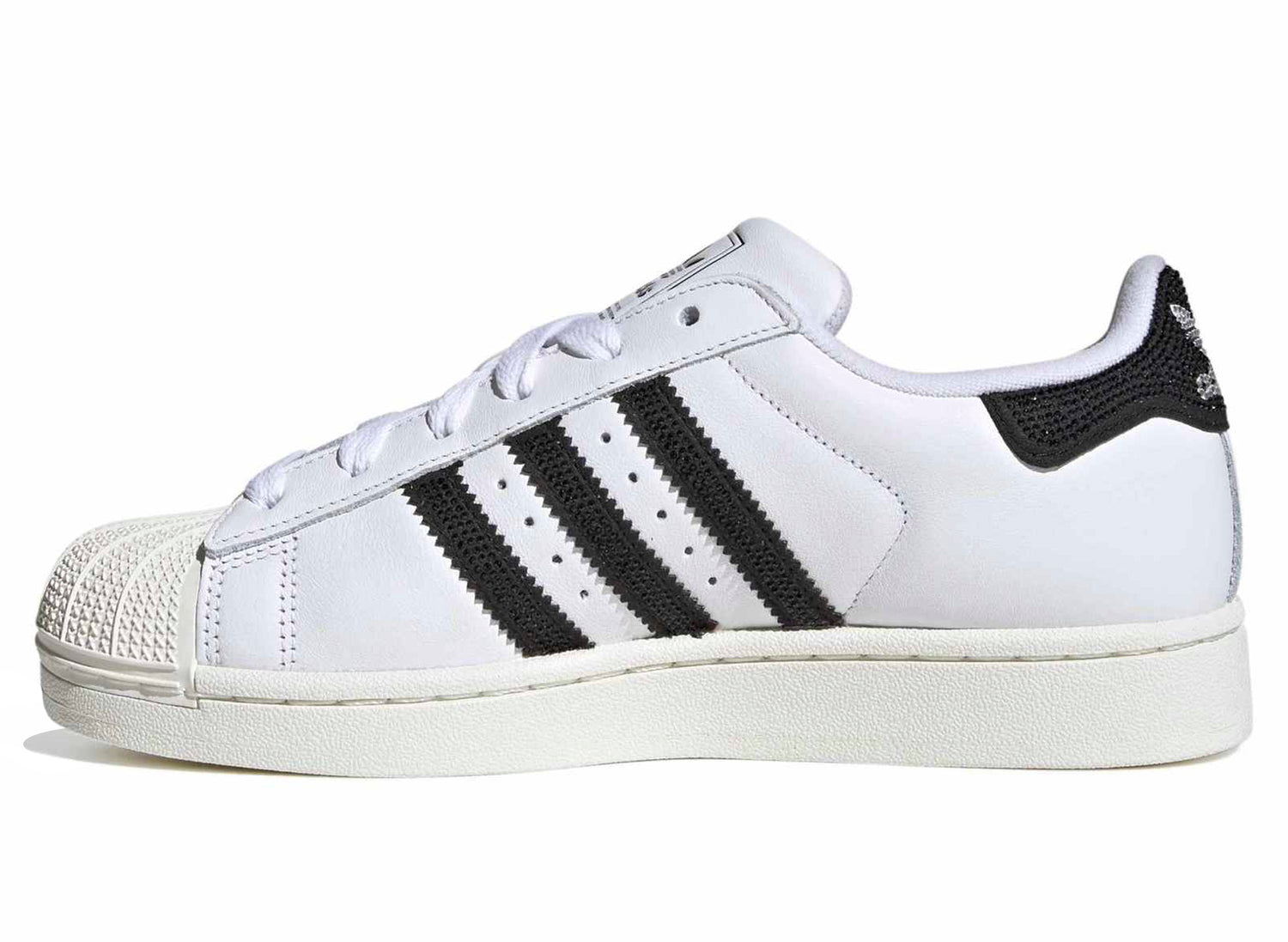 Women's Adidas Superstar II in Footwear White — view 3
