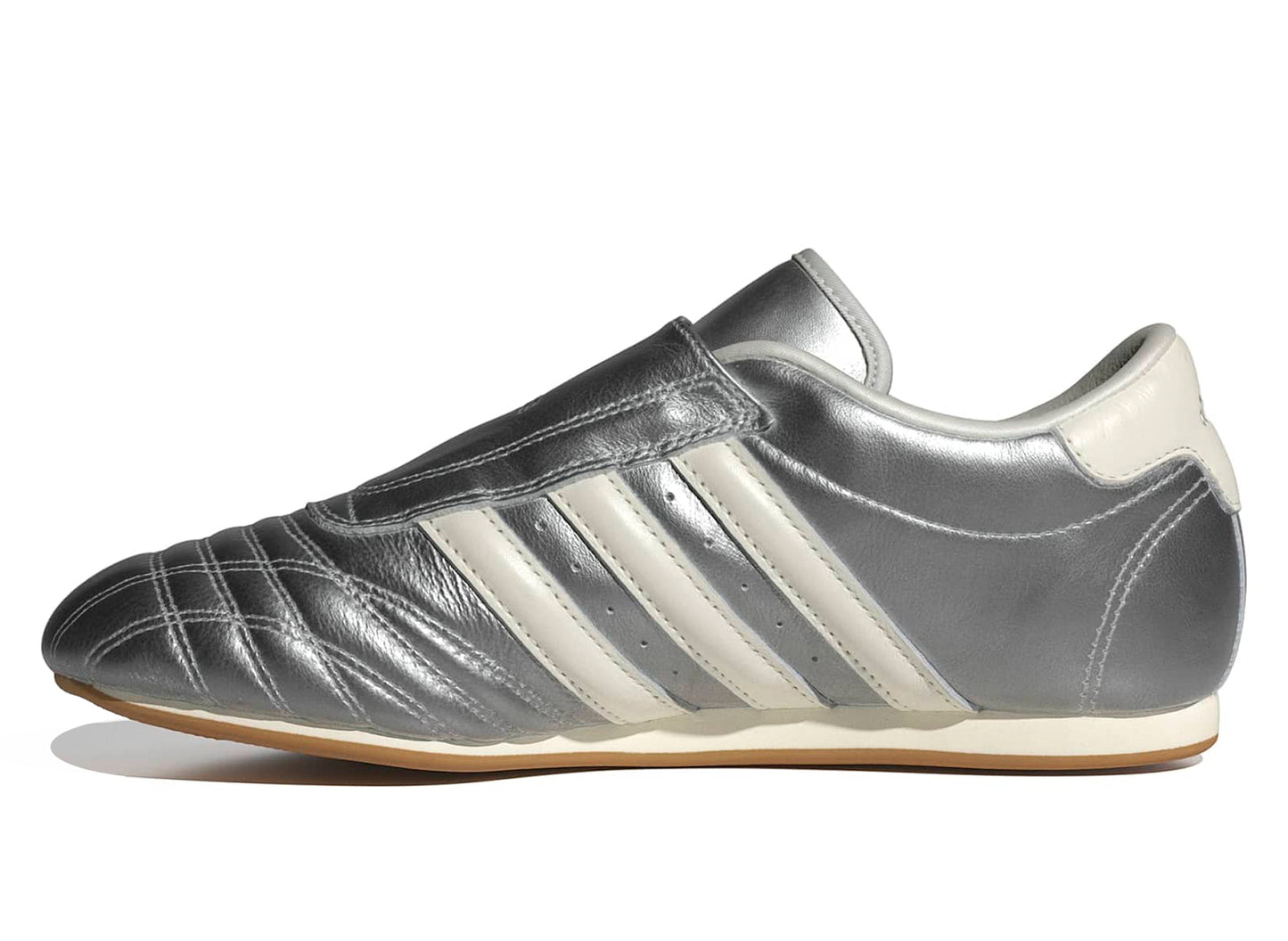 Women's Adidas Taekwondo in Silver Metallic — view 3