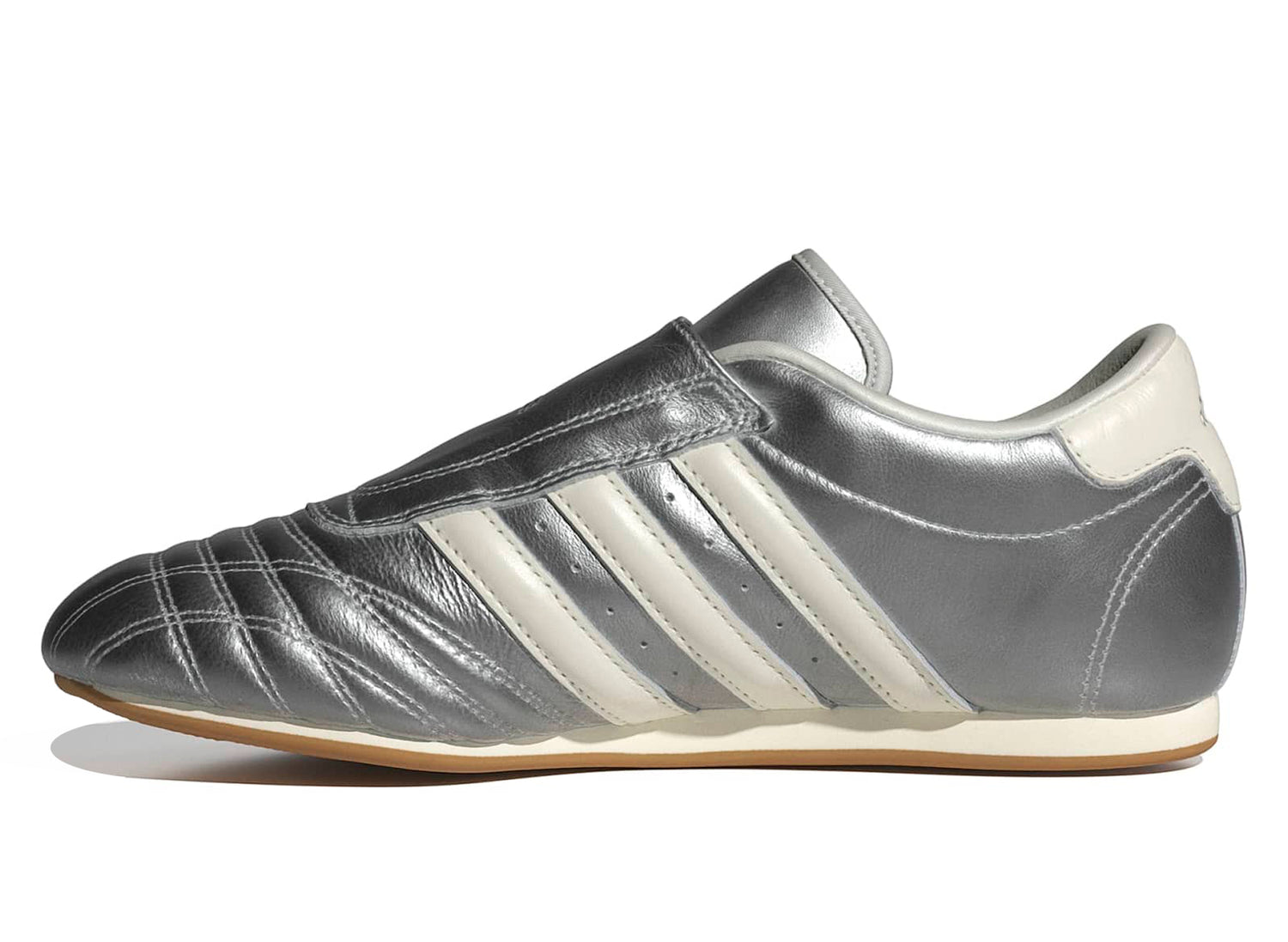 Women's Adidas Taekwondo in Silver Metallic — view 3