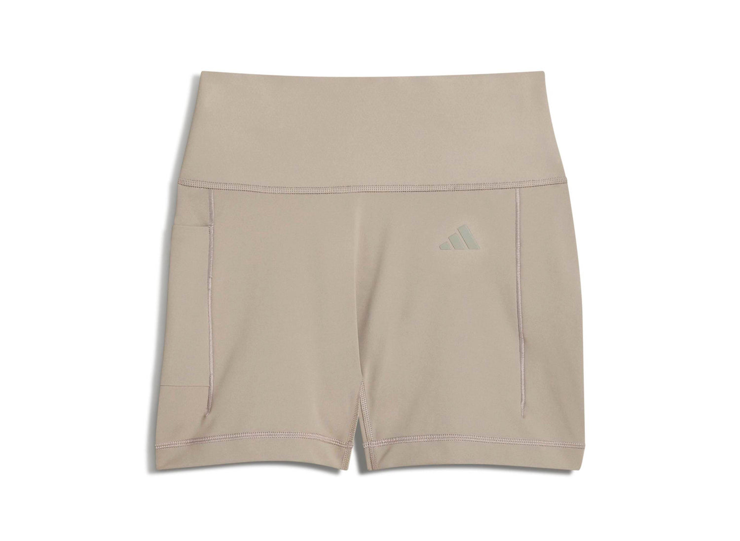 Women's Adidas x Entire Studios OPT 4IN Shorts in Putty Beige — view 7