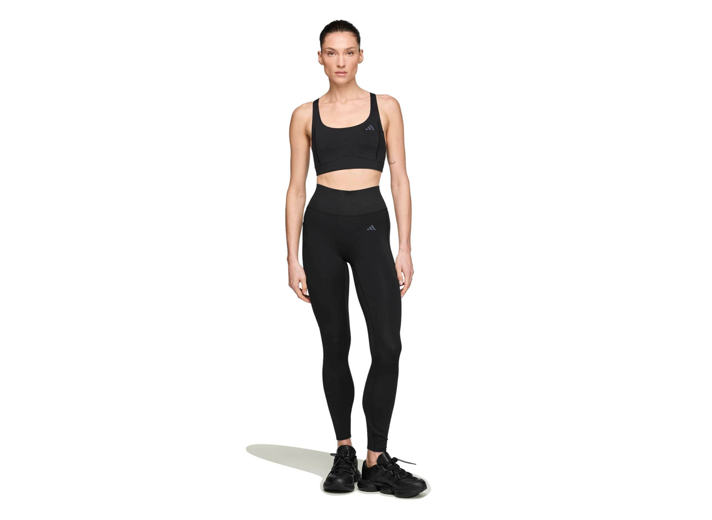 Women's Adidas x Entire Studios Optime Training Bra in Black