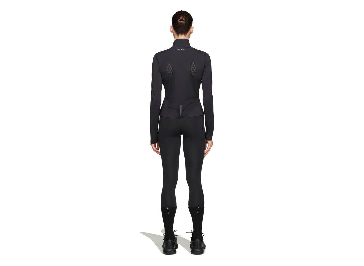 Women's Adidas x Entire Studios Training Mid Layer in Black — view 3