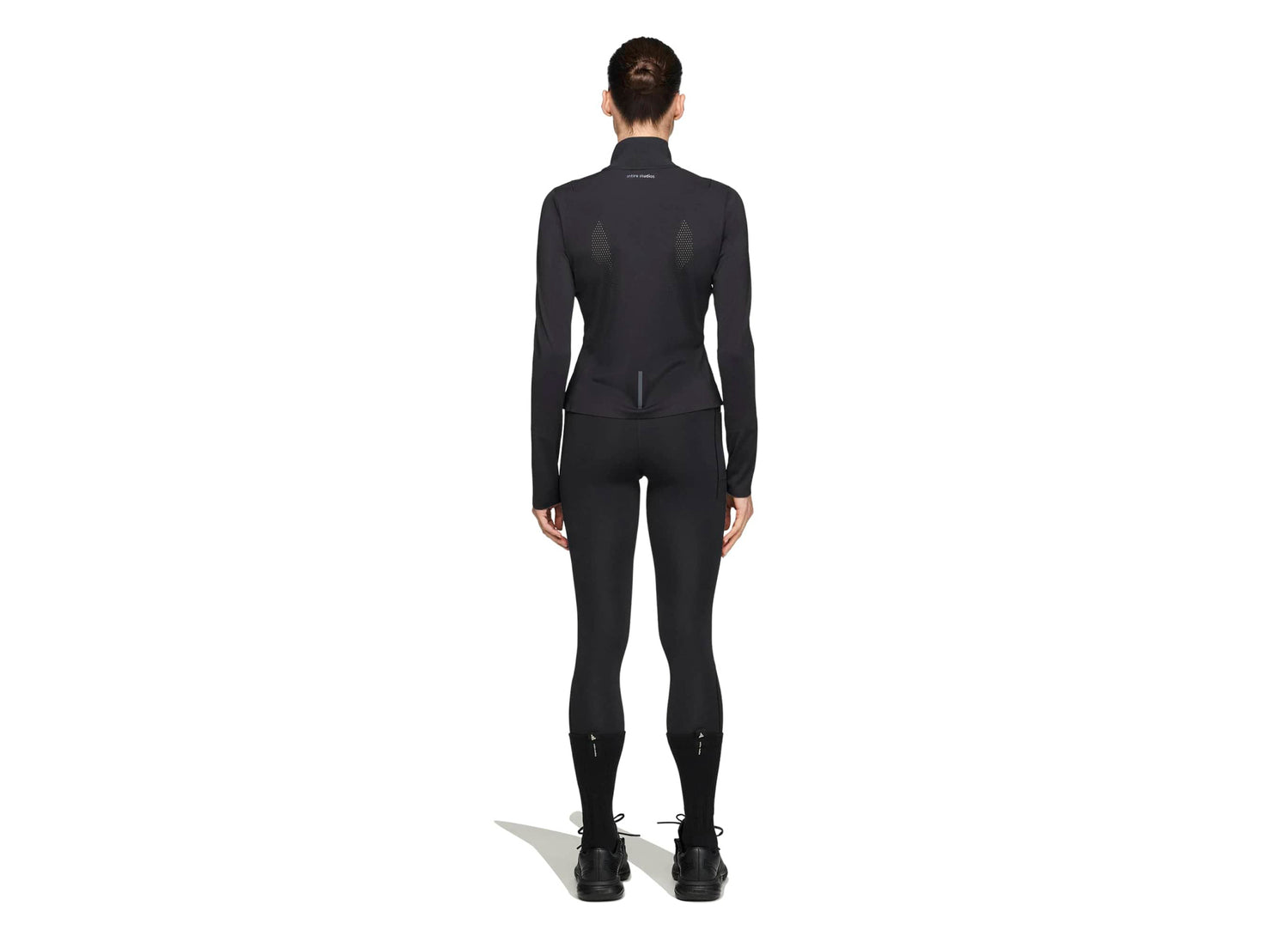 Women's Adidas x Entire Studios Training Mid Layer in Black — view 3