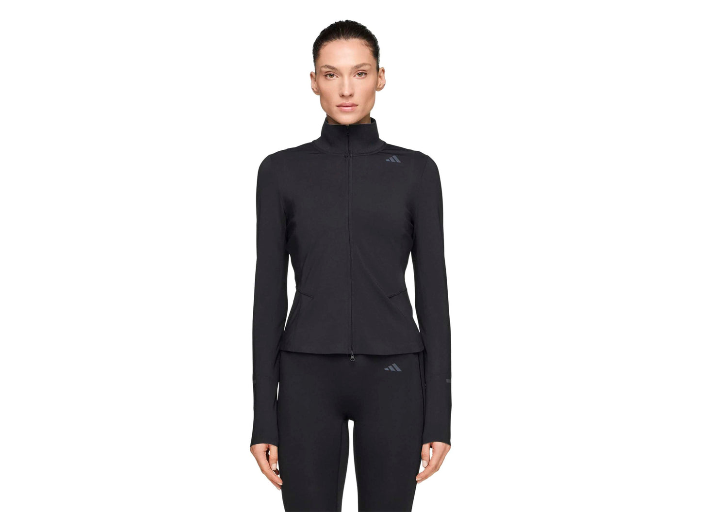 Women's Adidas x Entire Studios Training Mid Layer in Black — view 4